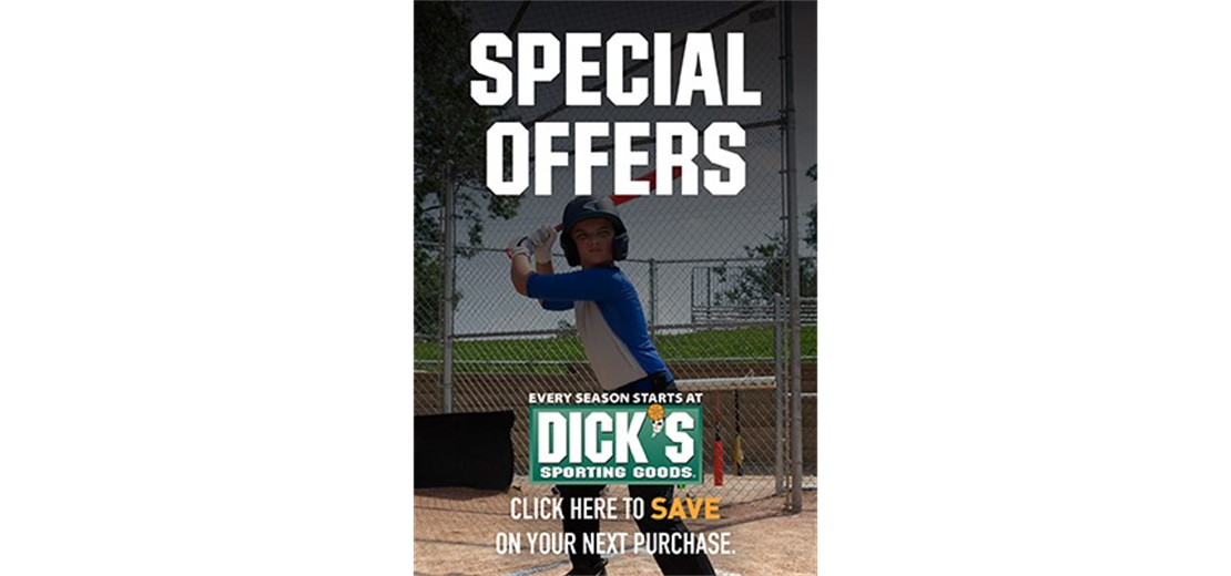 Dick's Sporting Good Special Offers for AHLL 