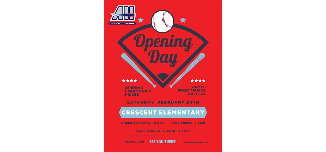 Opening day is 2/24!